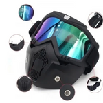Máscara Careta Motocross Desmontable