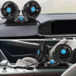 Ventilador Doble Para Coche De 360°